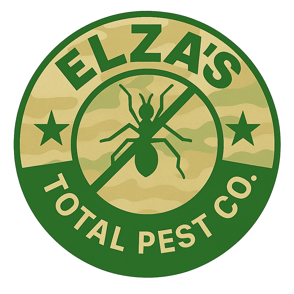 Elza's Total Pest Control logo